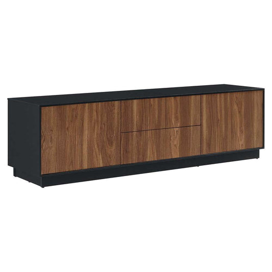 Modway - Holden 63in TV Stand - EEI-6598-BLK-WAL veiw 2