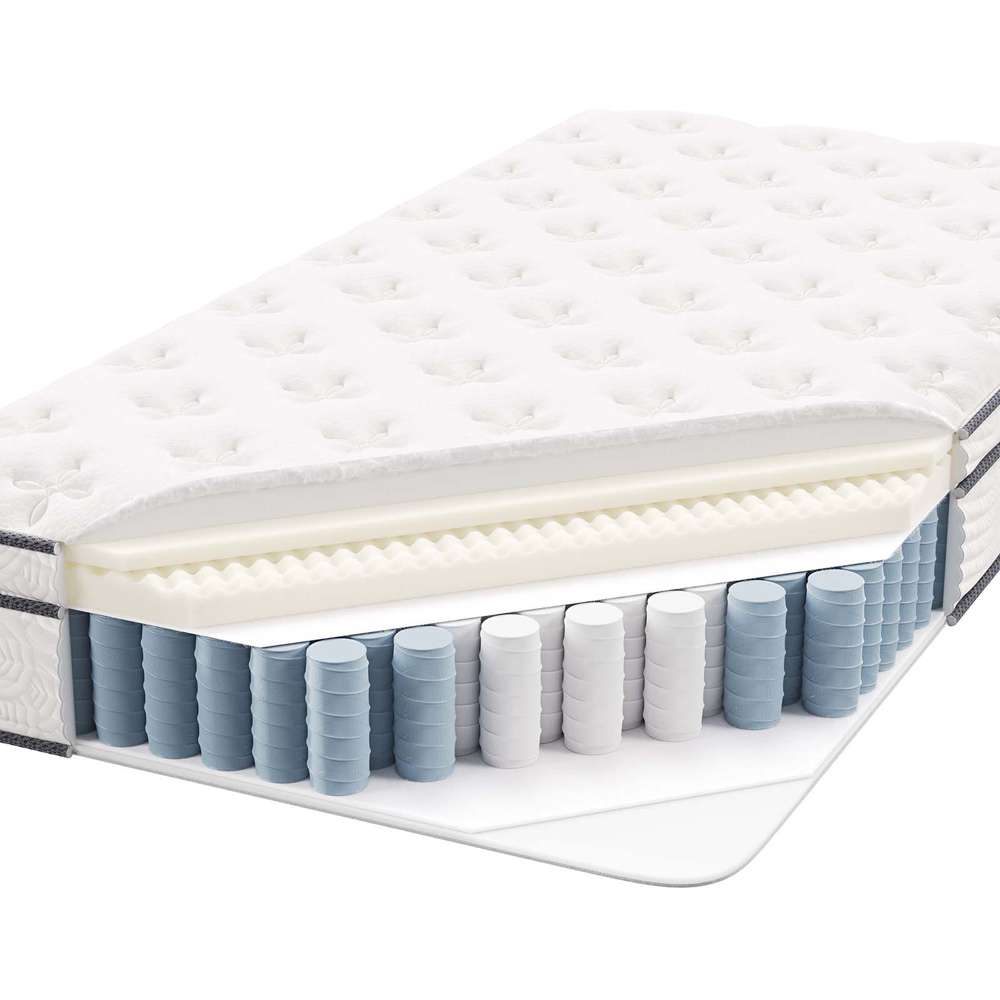 Modway - Jenna 10in Innerspring and Foam Twin XL Mattress in White - MOD-6363-WHI veiw 6