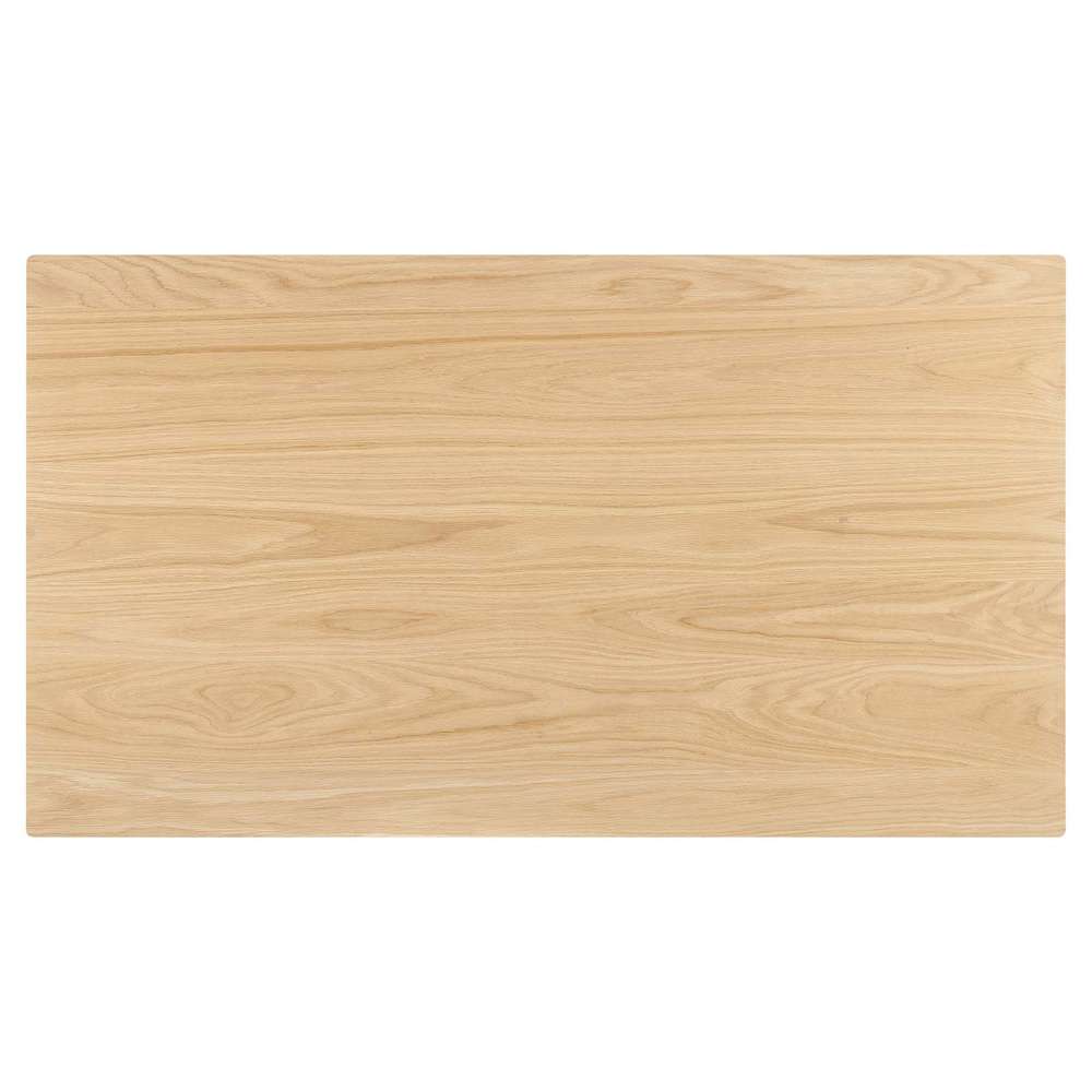 Modway - Juxtapose 63in Rectangle Dining Table - EEI-6017-OAK-OAK veiw 5