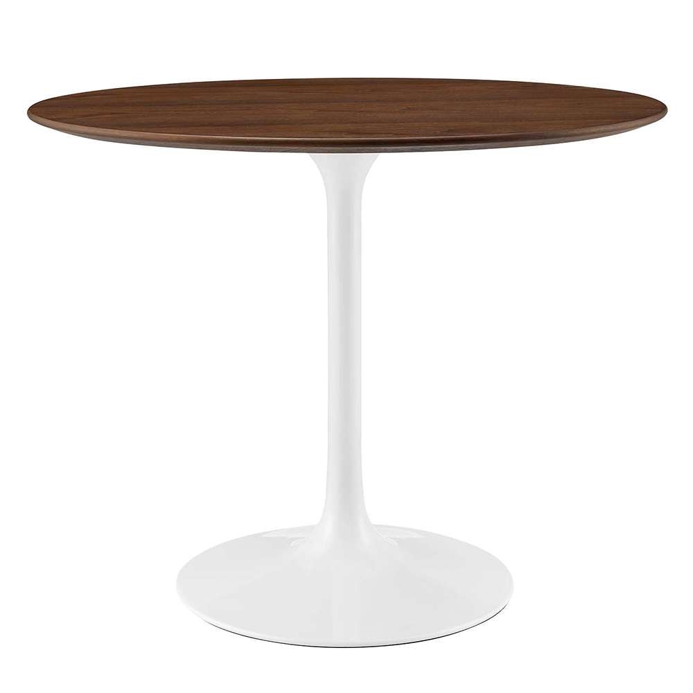 Modway - Lippa 36in Round Walnut Dining Table in Walnut - EEI-1136-WAL veiw 1