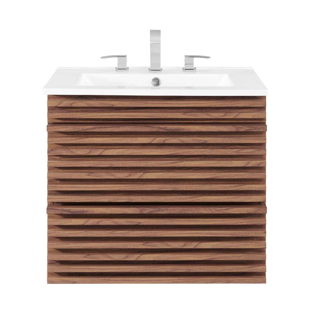 Modway - Render 24in Wall-Mount Bathroom Vanity - EEI-4433-WAL-WHI veiw 6