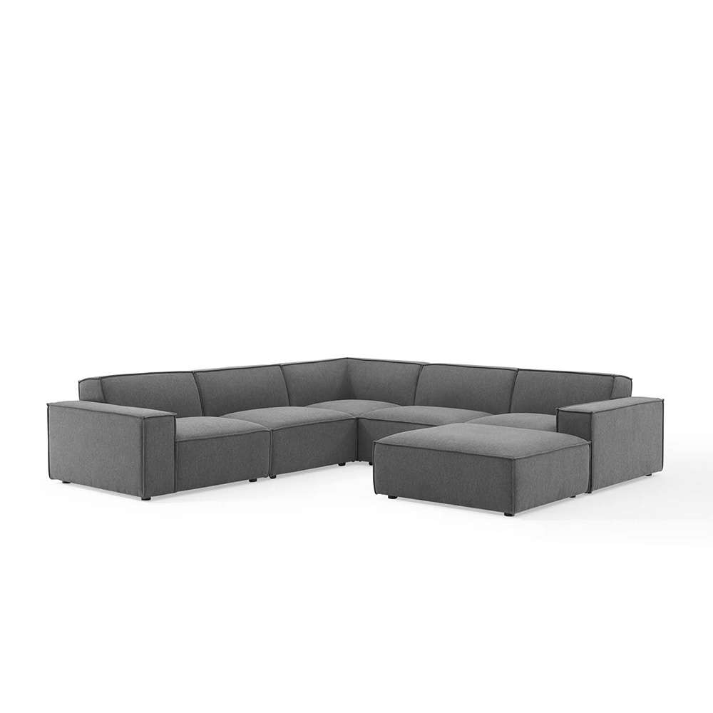 Modway - Restore 6-Piece Sectional Sofa - EEI-4118-CHA veiw 1