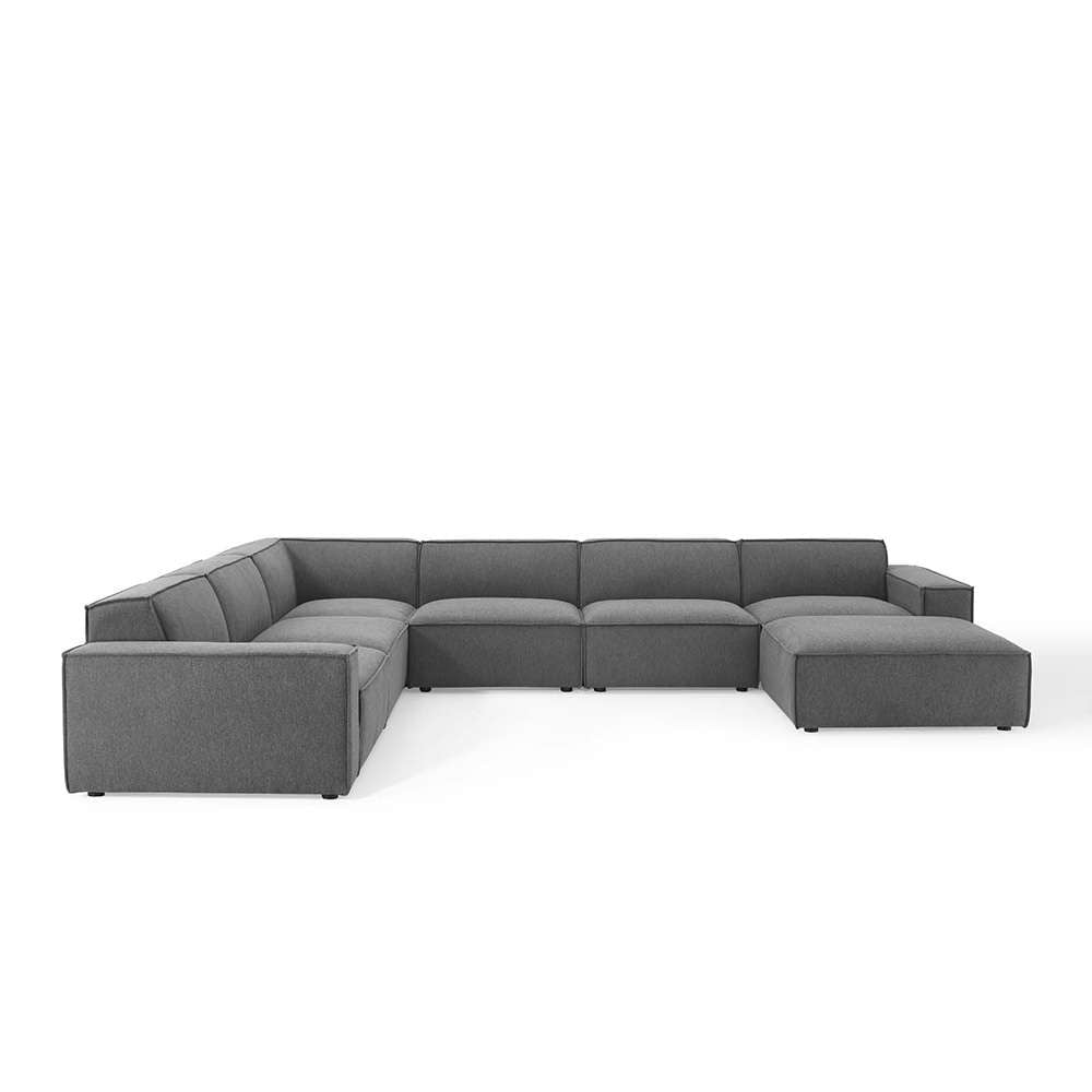 Modway - Restore 7-Piece Sectional Sofa - EEI-4120-CHA veiw 1