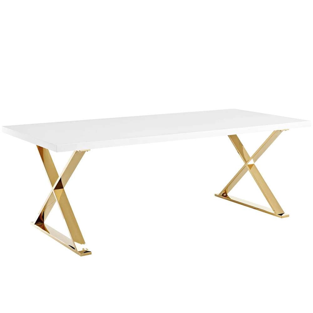 Modway - Sector Dining Table - EEI-3034-WHI veiw 1