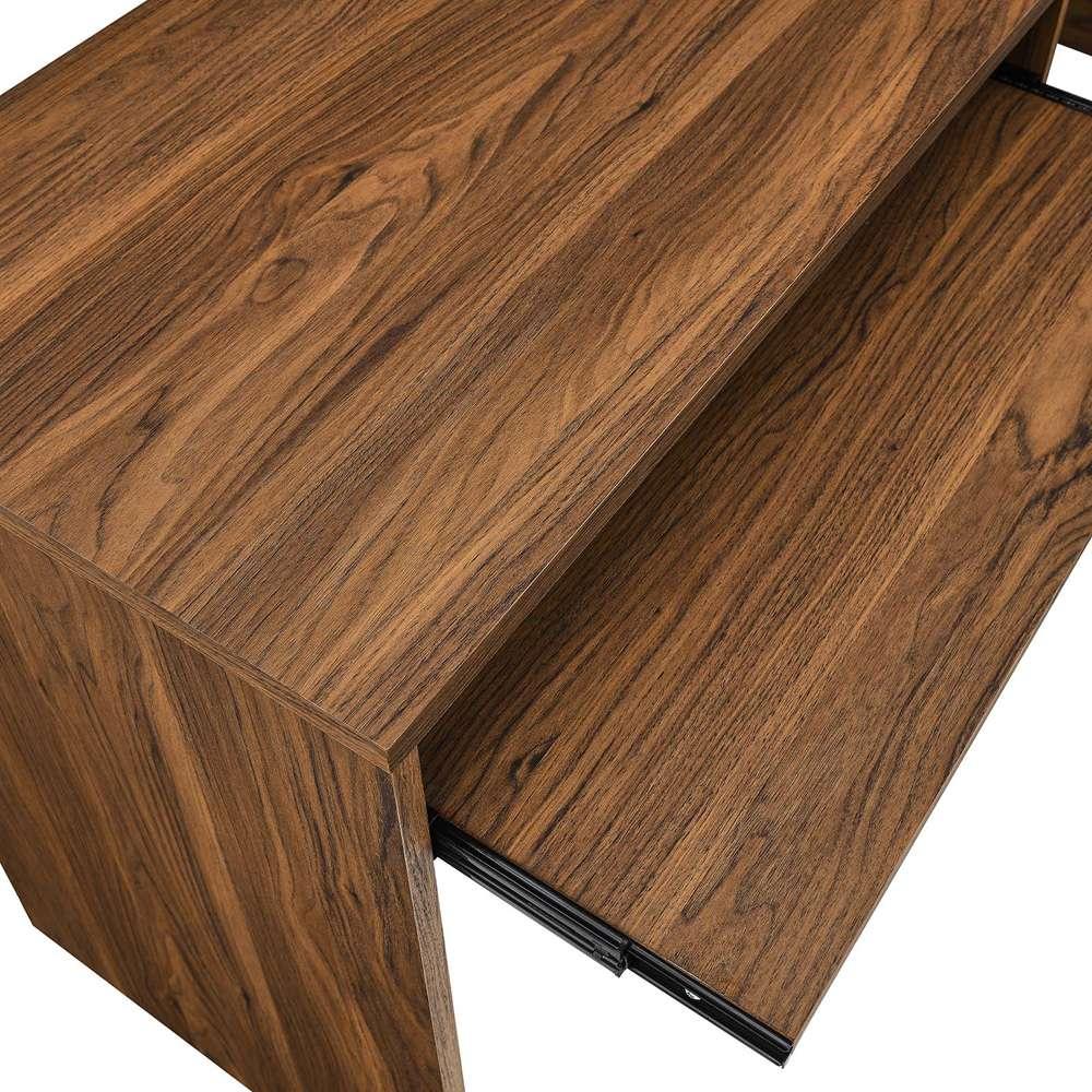 Modway - Venture L-Shaped Wood Office Desk - EEI-5703-WAL veiw 6