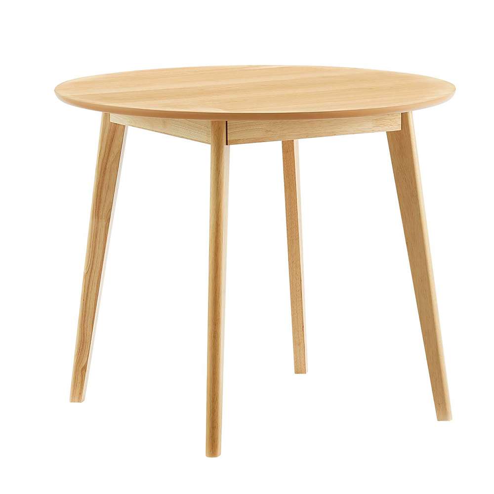 Modway - Vision 35in Round Dining Table in Oak - EEI-3749-OAK veiw 1