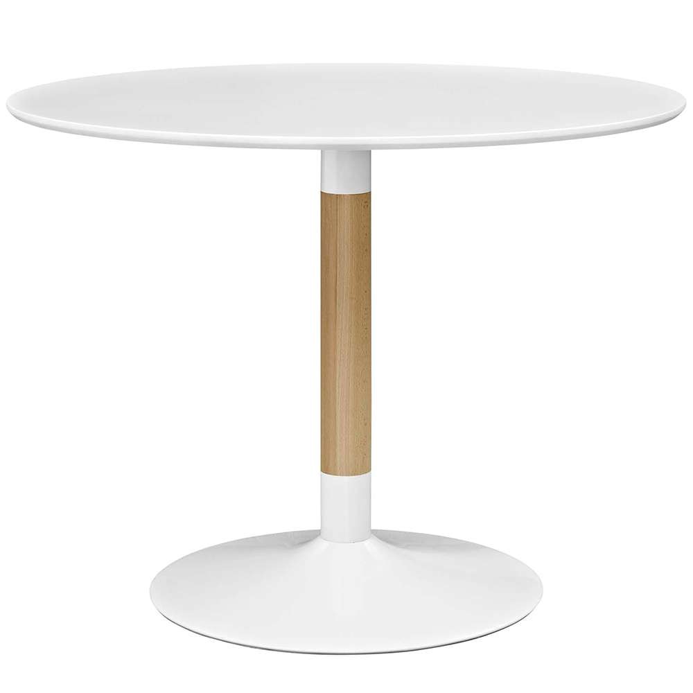 Modway - Whirl Round Dining Table - EEI-2666-WHI-SET veiw 1