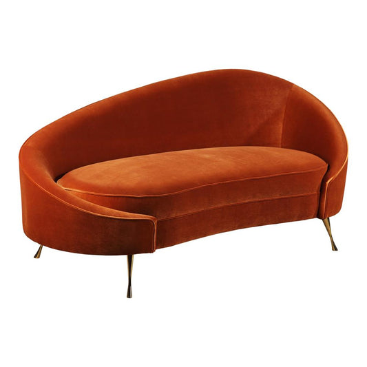 Moes Home - Abigail Chaise Umber - ME-1053-12 veiw 2