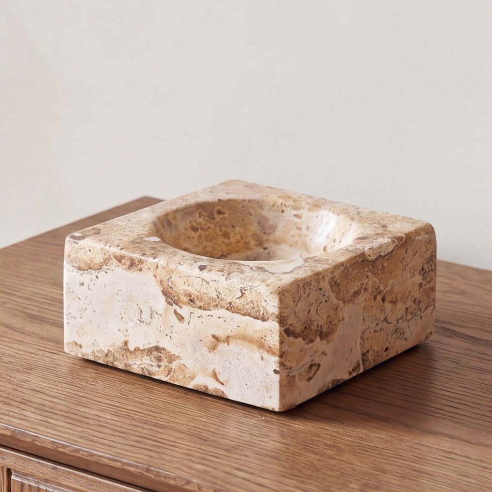 Moes Home - Apollo Marble Catchall Panther Stone - PZ-1035-34 view 6