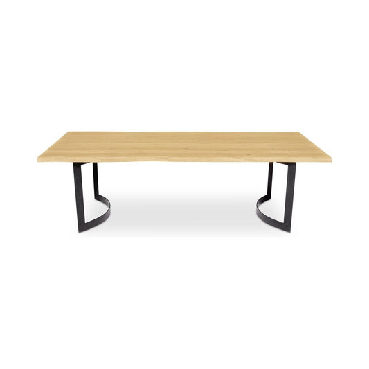 Moes Home - Bent Dining Table Small Oak - VE-1001-24-0 view 2