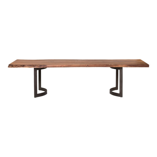 Moes Home - Bent Dining Table Small Smoked - VE-1001-03-0 veiw 2