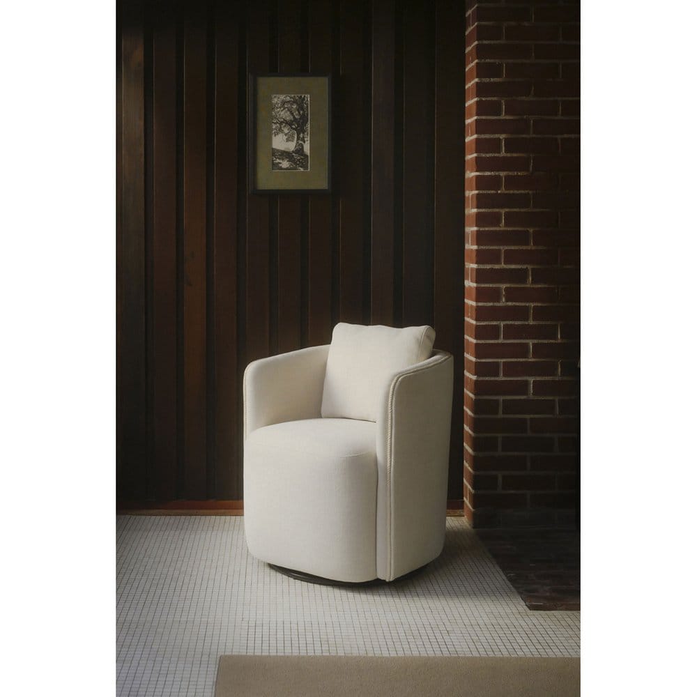 Moes Home - Cecil Dining Chair Warm White - OA-1113-05 view 9