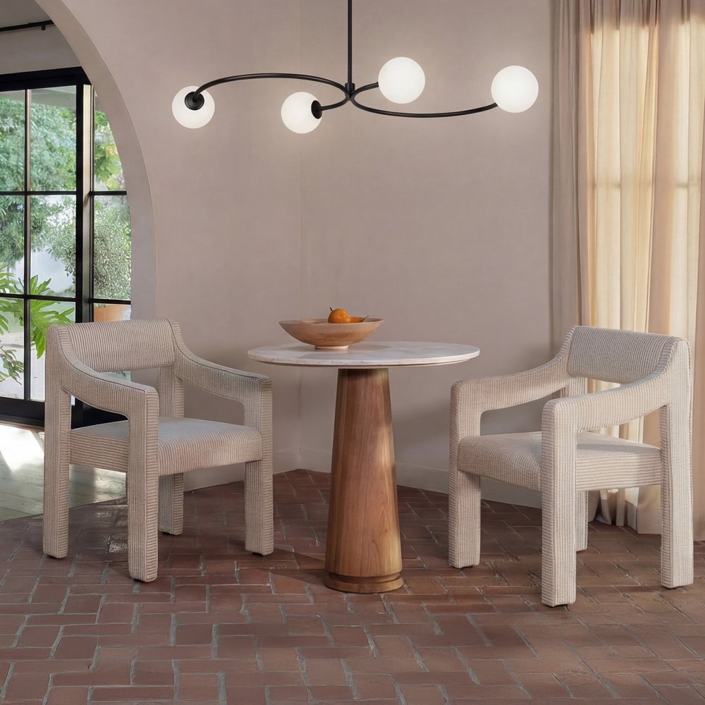 Moes Home - Cedric Pendant Lamp White - BZ-1166-18 view 4