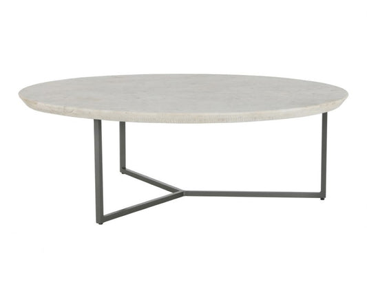 Moes Home - Chloe Coffee Table in White - GK-1110-18-0 veiw 2