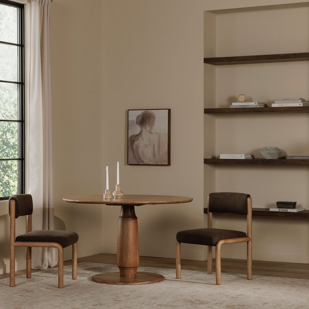 Moes Home - Clark Dining Table Brown - DR-1331-03 view 7