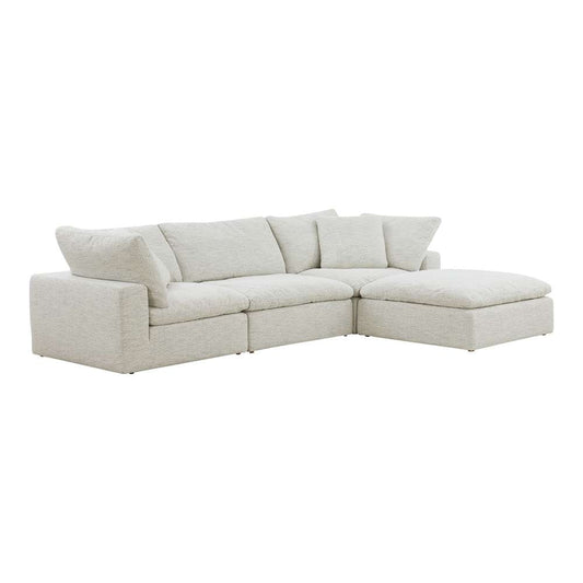 Moes Home - Clay Lounge Modular Performance Fabric Coastside Sand - YJ-1008-49 veiw 2