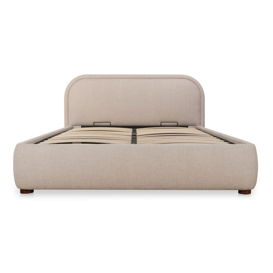 Moes Home - Colin King Storage Bed Light Brown - RN-1166-21-0 view 2