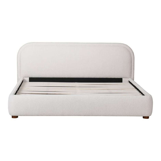 Moes Home - Colin Queen Bed in Beige - RN-1146-34-0 veiw 2