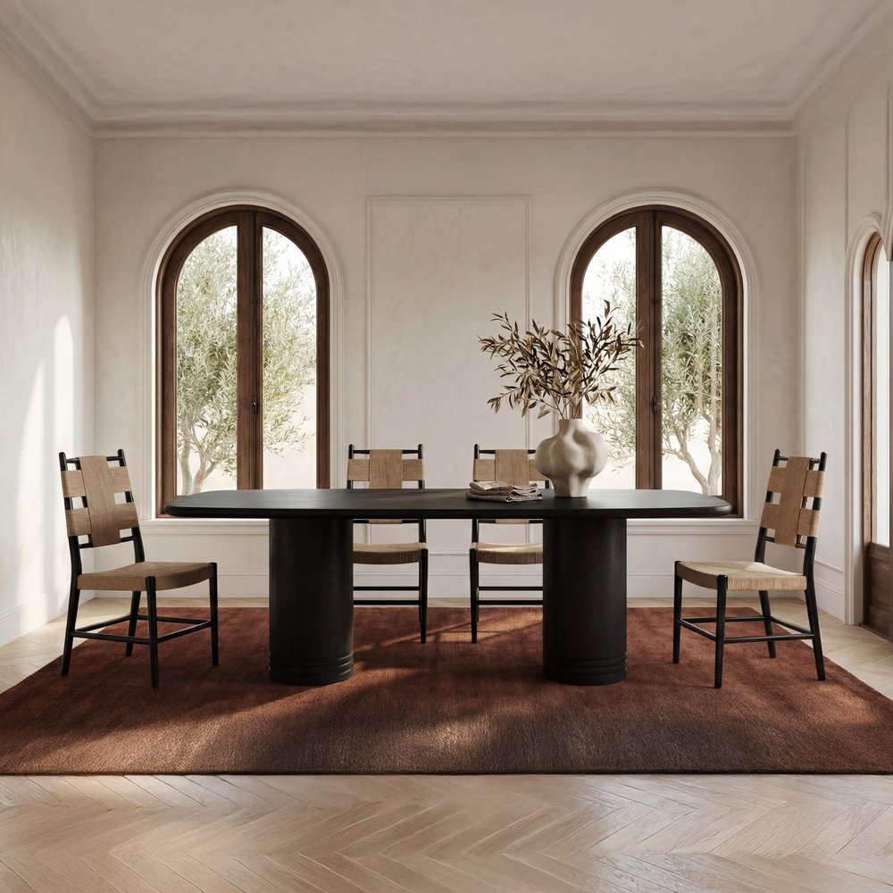 Moes Home - Daphne Dining Table Large Black - BB-1050-02-0 view 9