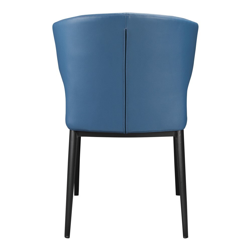 Moes Home - Delaney Side Chair Steel in Blue (Set of 2) - EJ-1018-28 veiw 3
