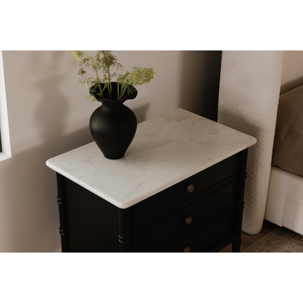 Moes Home - Eleanor Nightstand Black - RP-1062-02 view 13