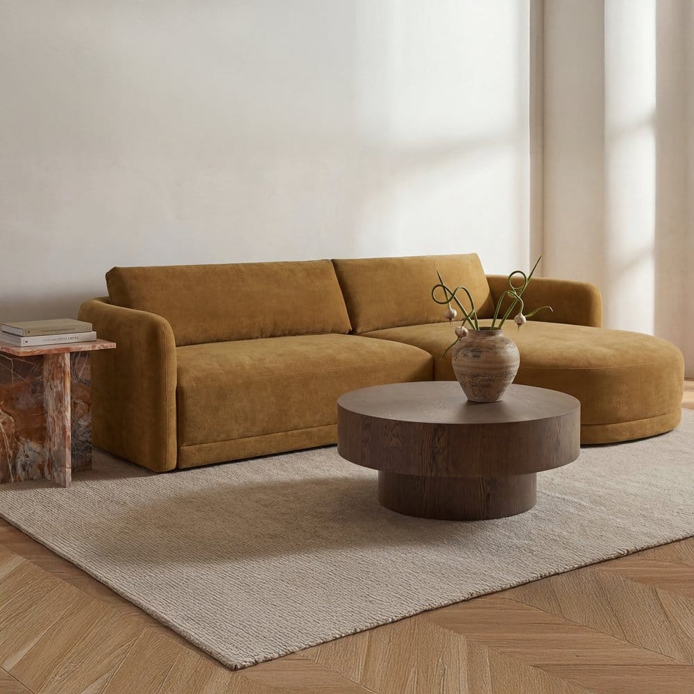 Moes Home - Emmy Sectional Ginger Right - VV-1024-23-R-0 view 9