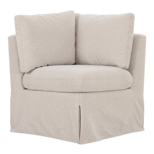 Moes Home - Fable Slipcover Dining Corner Chair Beige - OA-1055-34 view 2