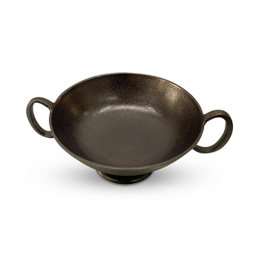 Moes Home - Floris Decorative Bowl Antique Brass Cast Aluminum - QK-1035-51 view 2