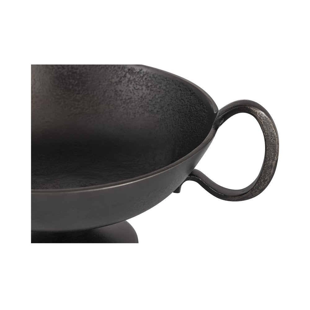 Moes Home - Floris Decorative Bowl Black Cast Aluminum - QK-1035-02 view 5