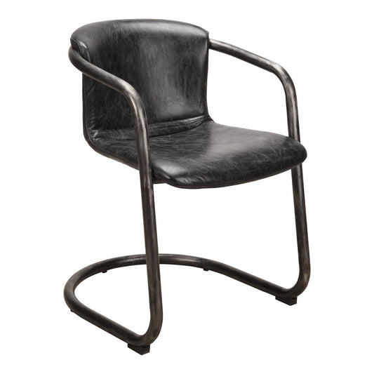 Moes Home - Freeman Dining Chair in Antique Black (Set of 2) - PK-1059-02 veiw 2
