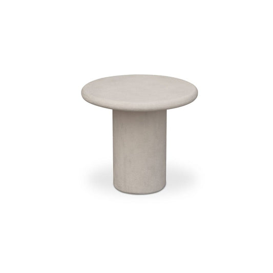 Moes Home - Frida Outdoor Side Table Cream - VH-1025-05 view 2