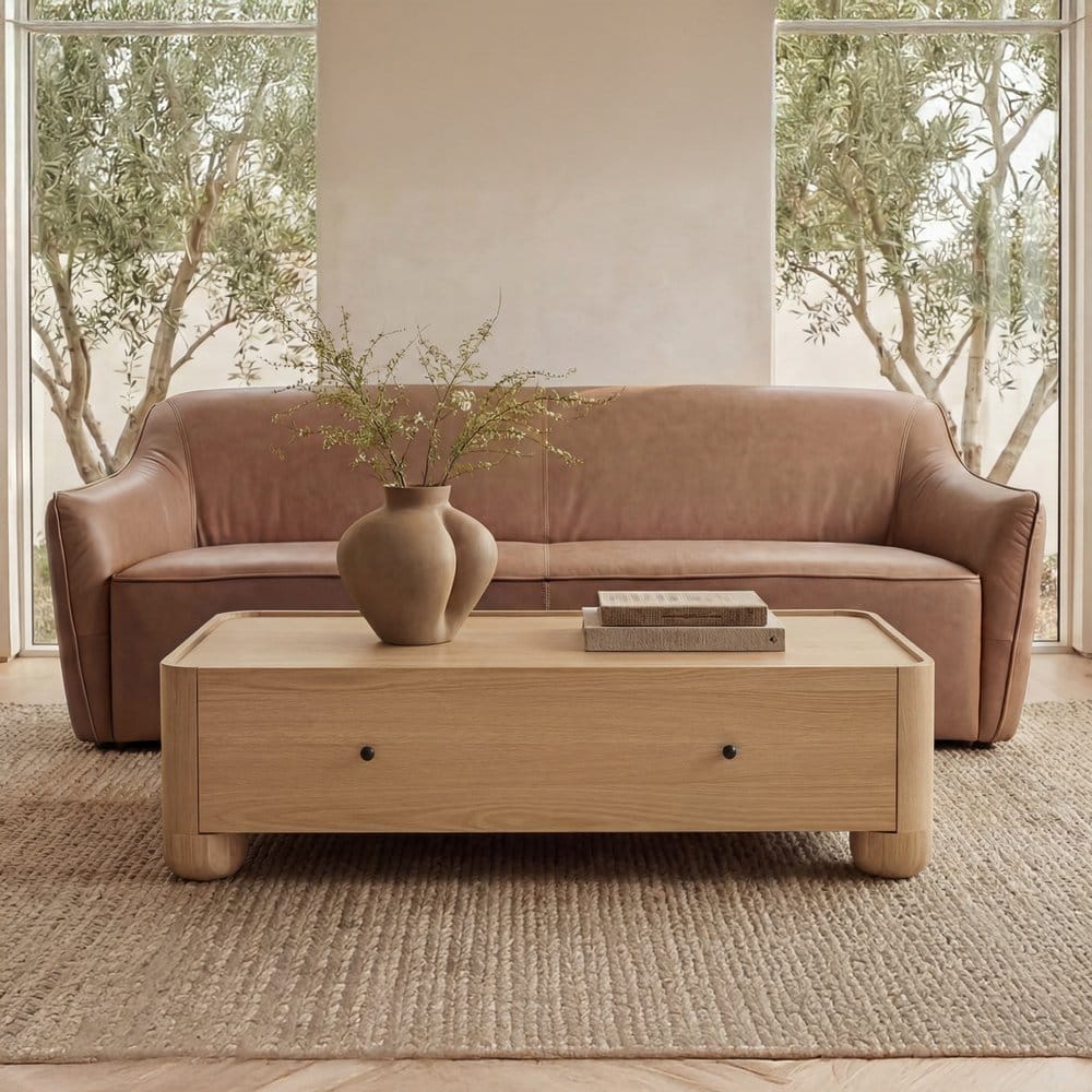 Moes Home - Gibson Coffee Table Natural - FC-1022-24 view 10