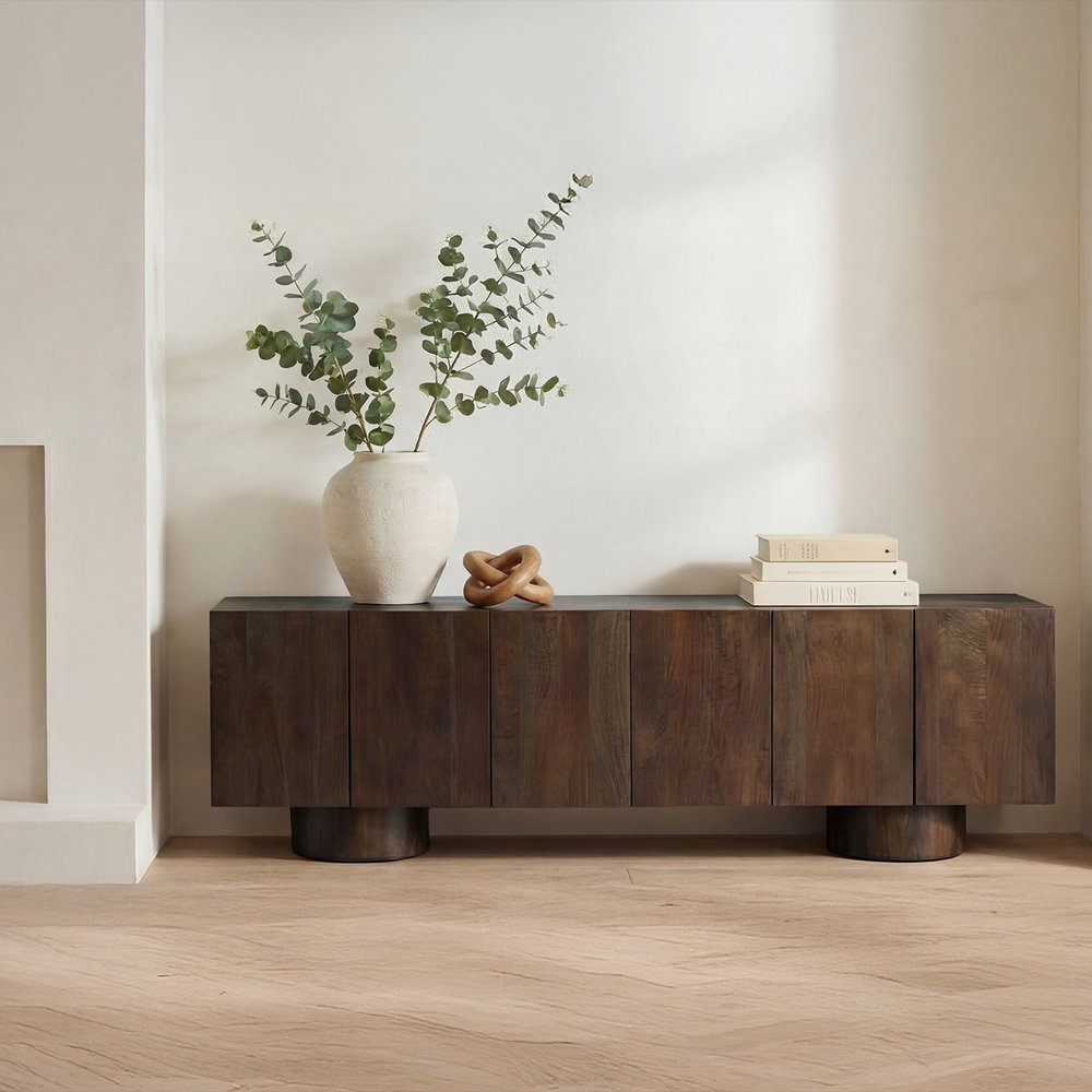 Moes Home - Hadley Media Unit Warm Brown - BB-1035-20 view 9