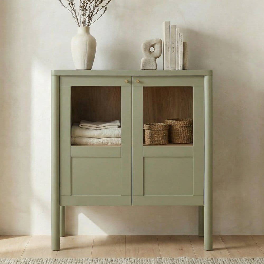 Moes Home - Hannah Cabinet Green - EM-1005-16 view 8