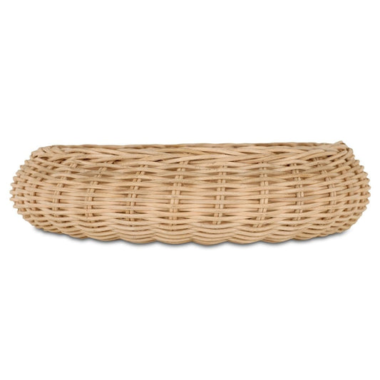 Moes Home - Harding Wicker Bowl Natural - GK-1149-24 view 2