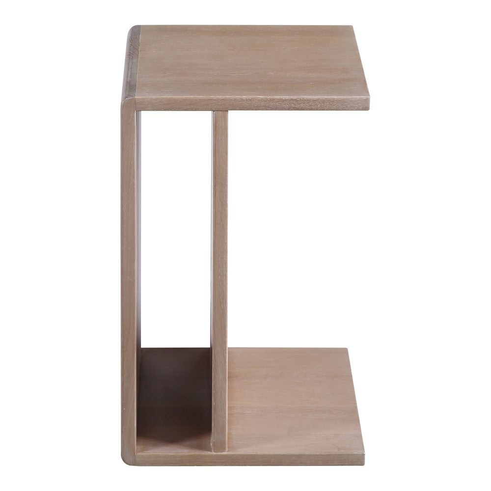 Moes Home - Hiroki Accent Table in White Oak - BC-1094-18 veiw 1