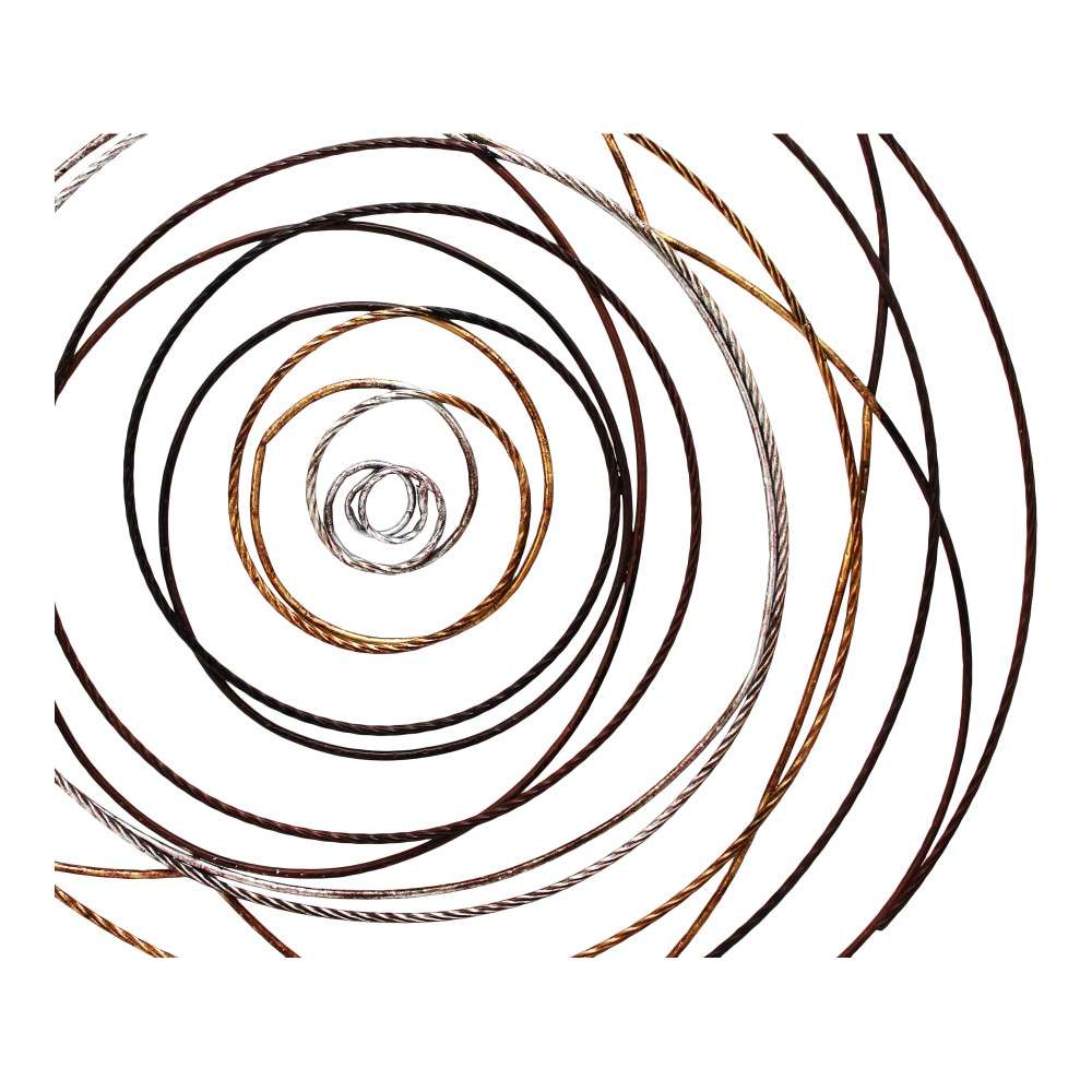 Moes Home - Iron Braid Wall Decor - HW-1068-37 veiw 3