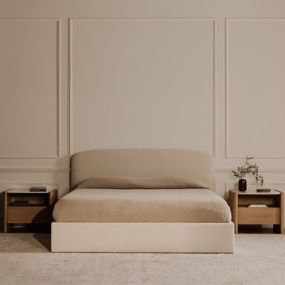 Moes Home - Joan Queen Storage Bed Cream - RN-1150-05-0 view 14