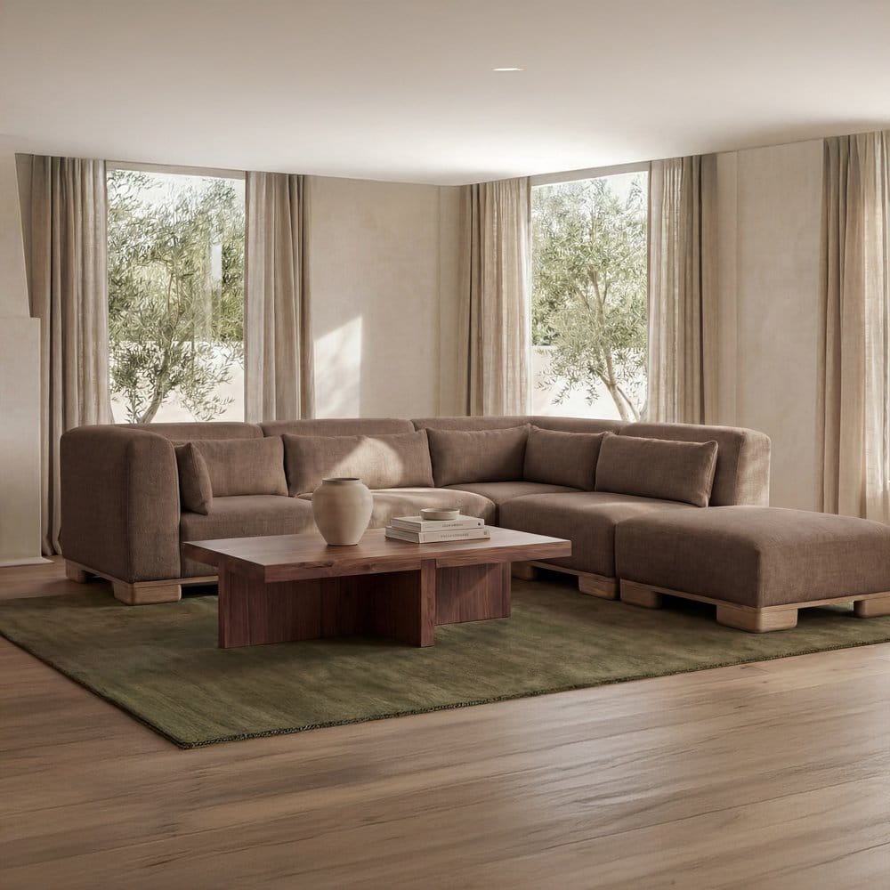 Moes Home - June Dream Modular Sectional Dark Brown - OA-1047-20 view 8