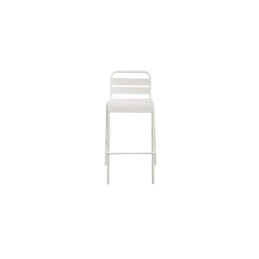 Moes Home - Kade Outdoor Bar Stool White Set of 2 - QX-1022-18 view 2