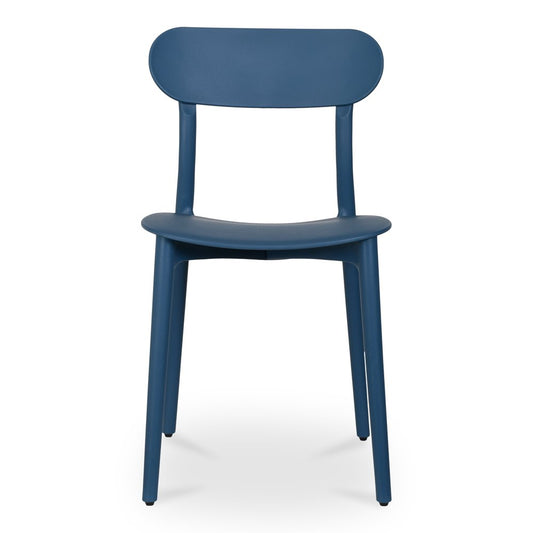 Moes Home - Kent Outdoor Dining Chair Navy - Set of 2 - QX-1017-46 view 2