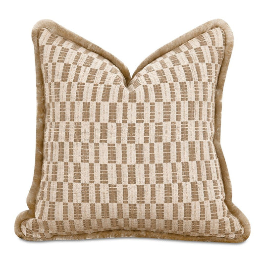 Moes Home - Leone Cushion Taupe - OA-1086-39 view 2