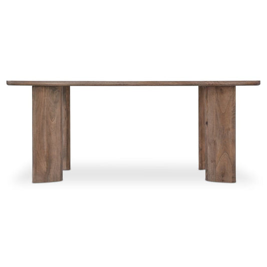 Moes Home - Lia Rectangular Dining Table Dark Brown - DR-1333-20 view 2