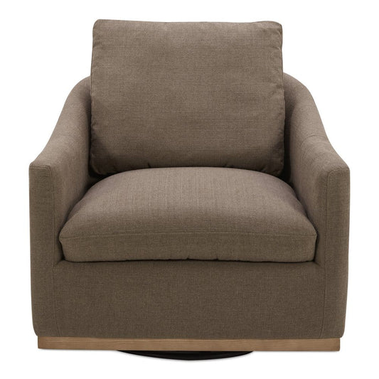 Moes Home - Linden Swivel Chair Soft Taupe - KQ-1029-39-USA view 2