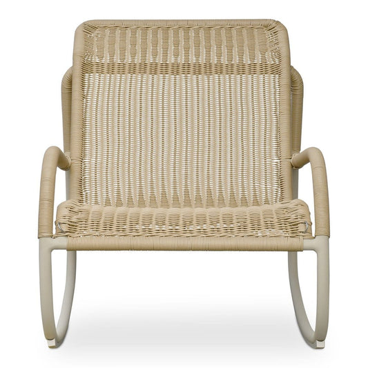 Moes Home - Lyra Outdoor Rocking Chair Beige - GE-1002-34 view 2