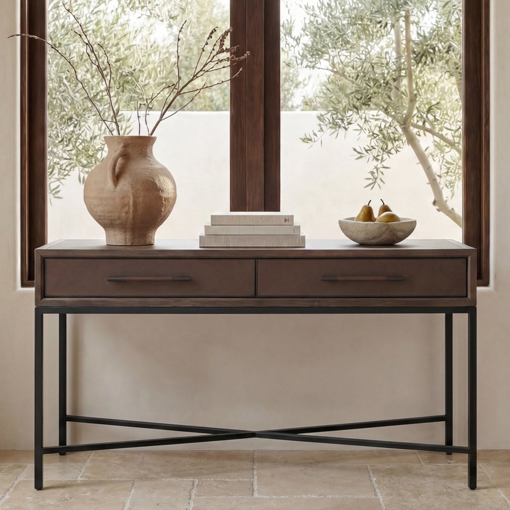 Moes Home - Mako Console Table Brown - VL-1029-20 view 11