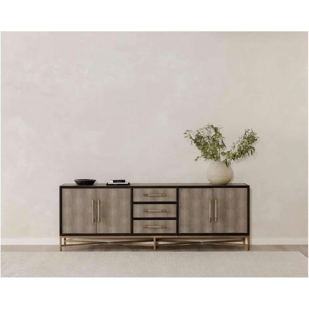 Moes Home - Mako Sideboard Large Grey - VL-1061-15 veiw 7