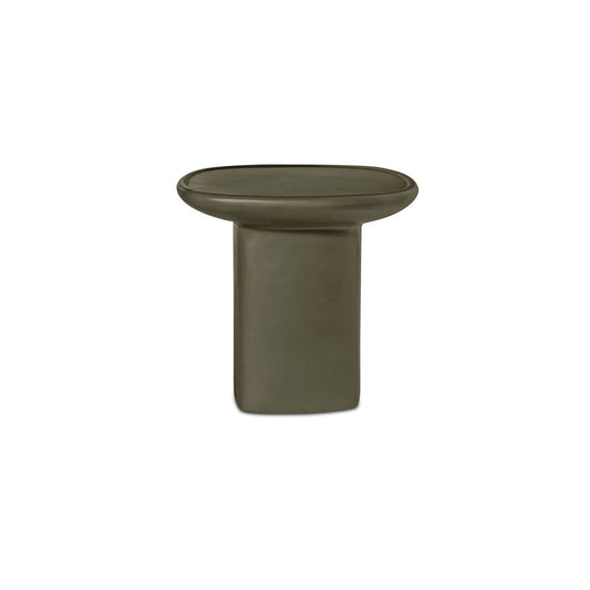 Moes Home - Manon Outdoor Side Table Deep Green - VH-1023-16 view 2