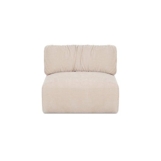 Moes Home - Matina Slipper Chair Oatmeal - OA-1102-34 view 2