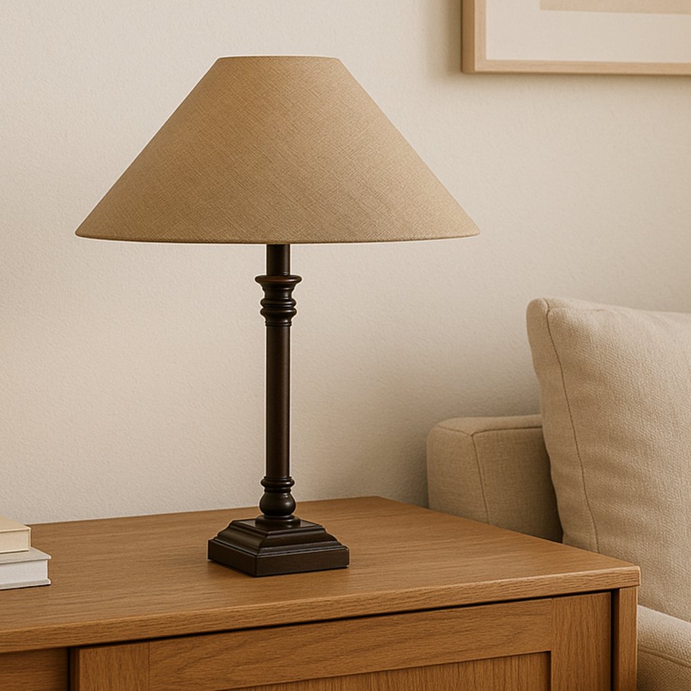 Moes Home - Mayfair Table Lamp Brown - OD-1028-31 view 4